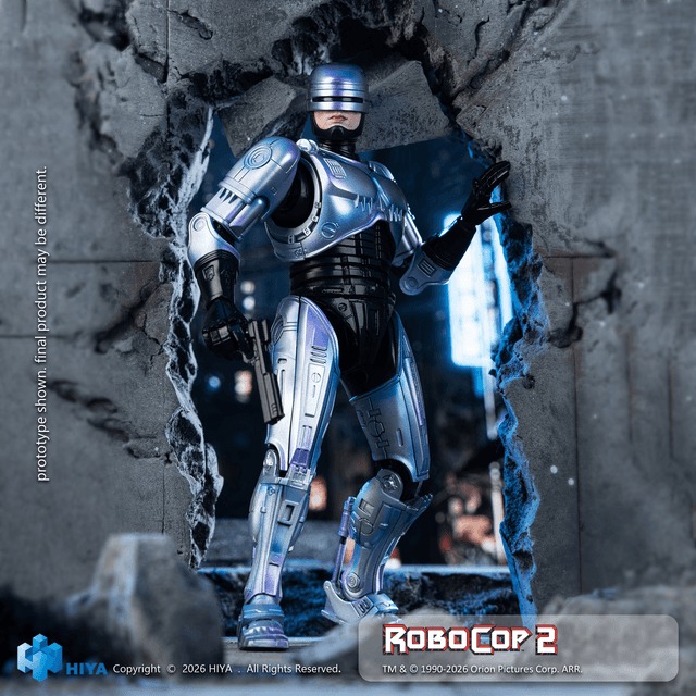 [Pre-Order] RoboCop 2 - RoboCop 1/12 Scale Action Figure
